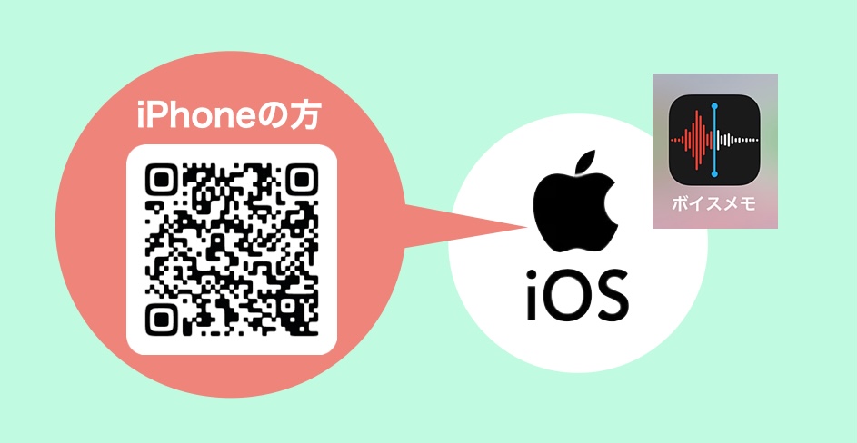 録音アプリQR iPhone